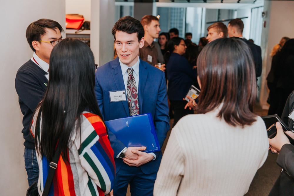 Beloit College students spend a day in Chicago at the annual Econ Day learning and networking with alumni about business opportunities.